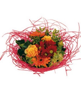 PORTE-BOUQUET OSIER 025CM les 10P