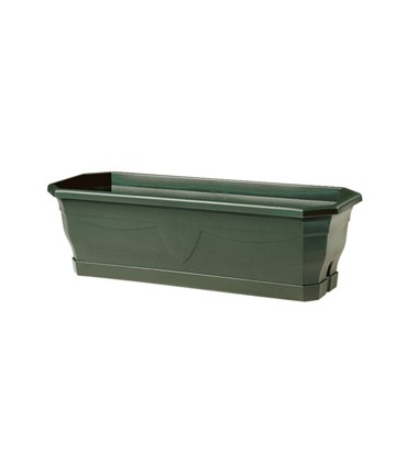 JARDINIERE MILLESIA avec SOUCOUPE 30X11.5 H11CM/1P